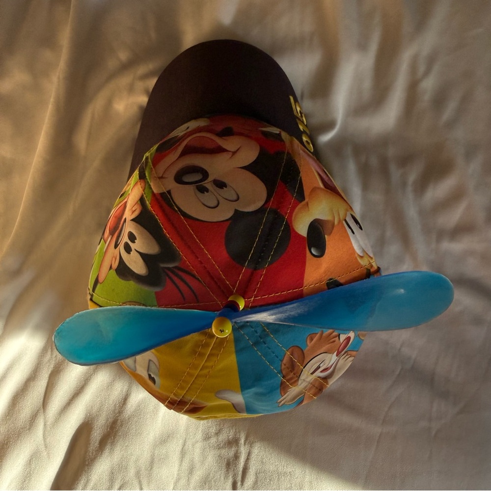 Disney Parks 2015 Colorful Character Cap with Propeller - Youth Size - Picture 5 of 11